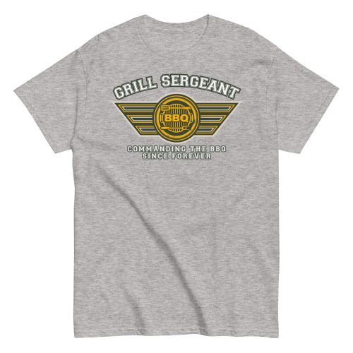 Grill Sergeant BBQ T Shirt Funny