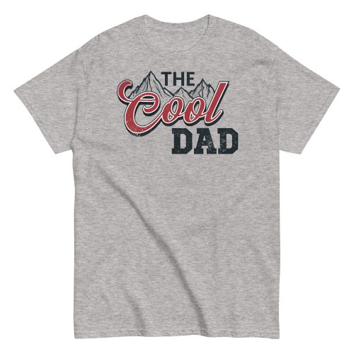 The Cool Dad T Shirt Beer Style T-shirt Gift For Dads