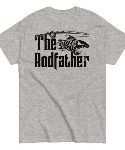 The Rodfather T Shirt Gift For Fishing Dads