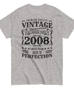 2008 Vintage Birthday T-shirt