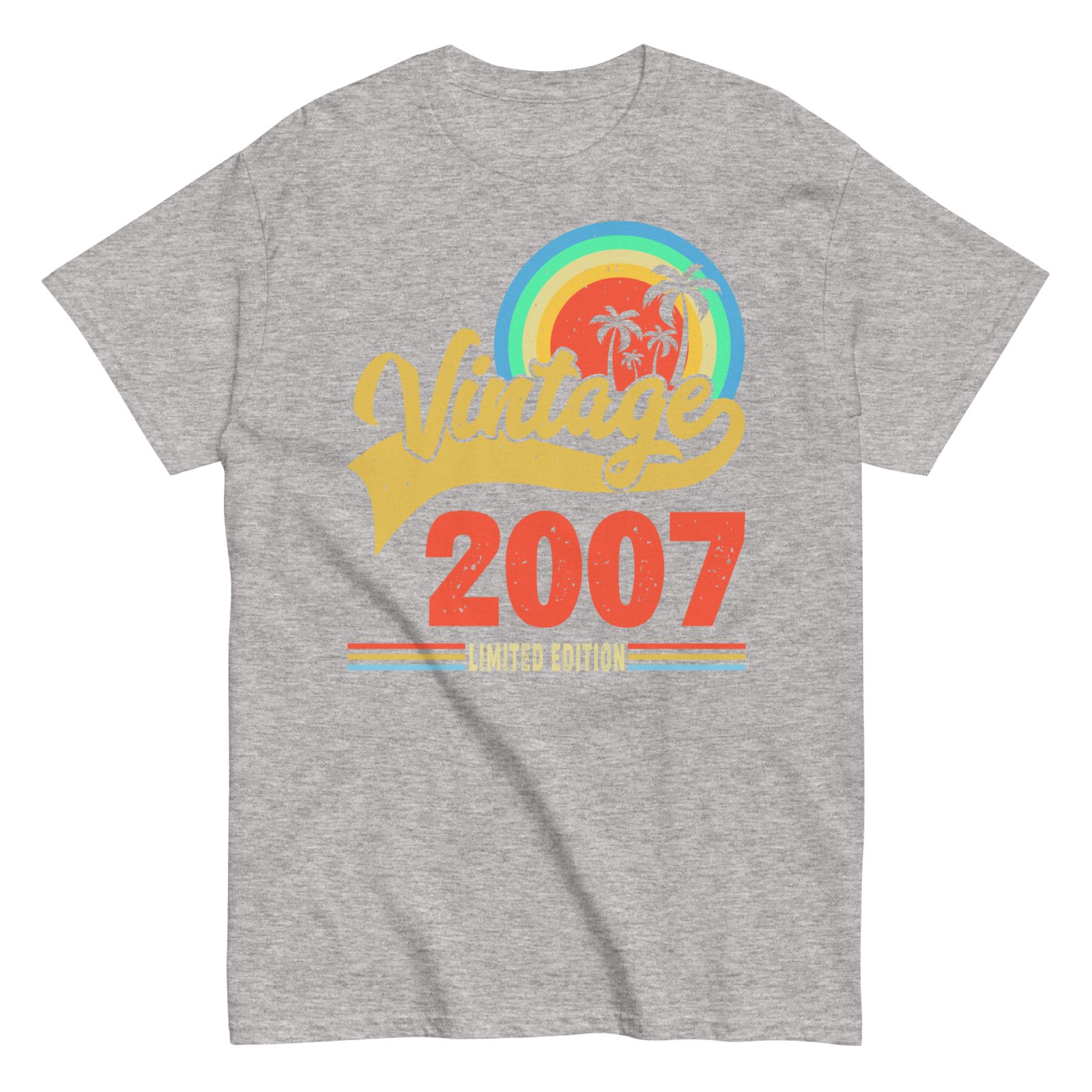 Vintage 2007 Limited Edition Birthday T-shirt Gifts
