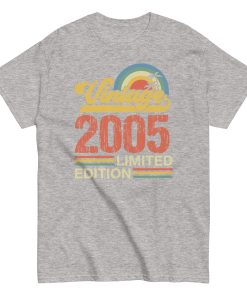 Vintage 2005 Limited Edition Birthday Gift T-shirts