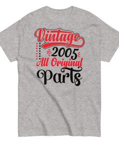 Vintage 2005 All Original Parts T-shirts