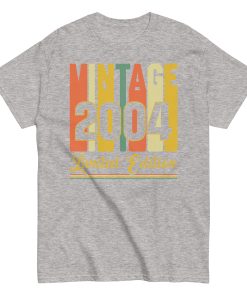 Vintage 2004 Limited Edition T-shirt Birthday T Shirts