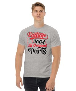 Vintage 2004 All Original Parts T-shirt Birthday Gift T Shirt