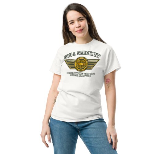 Grill Sergeant BBQ T Shirt Funny