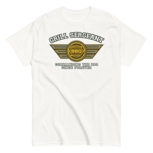 Grill Sergeant BBQ T Shirt Funny