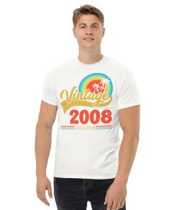 Vintage 2008 T-shirt Limited Edition 2008 Birthday T Shirt