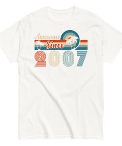 Awesome Since 2007 Birthday T-shirt Gift Idea