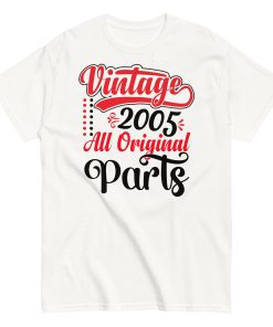Vintage 2005 All Original Parts T-shirts
