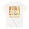 Vintage 2004 Limited Edition T-shirt Birthday T Shirts