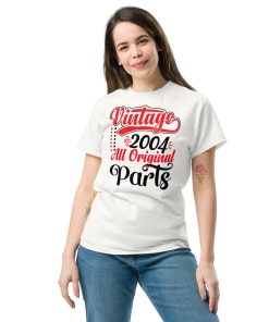 Vintage 2004 All Original Parts T-shirt Birthday Gift T Shirt