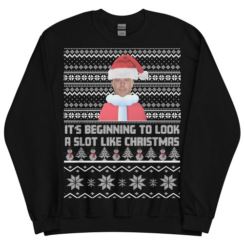 Arne Slot Christmas Jumper It’s Beginning To Look A SLOT Like Christmas LFC