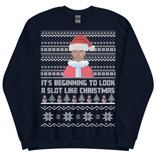 Arne Slot Christmas Jumper It’s Beginning To Look A SLOT Like Christmas LFC