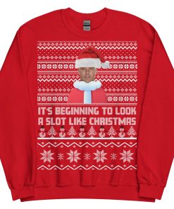 Arne Slot Christmas Jumper It’s Beginning To Look A SLOT Like Christmas LFC