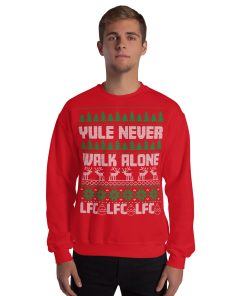 Liverpool Christmas Jumper Yule Never Walk Alone LFC