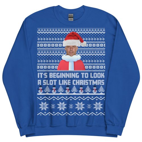 Arne Slot Christmas Jumper It’s Beginning To Look A SLOT Like Christmas LFC