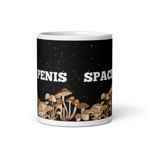 Space Penis Mug Mushrooms Inspired by Jeremy Clarkson’s Farm