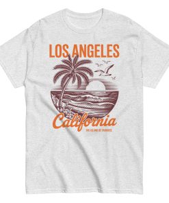 Los Angeles California Surfing Beach T-shirts