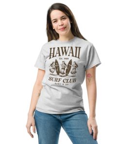Retro Summer Hawaii Surf Club T-shirt