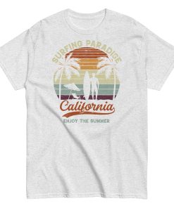 Surfing Paradise California T-shirt Surf Tee