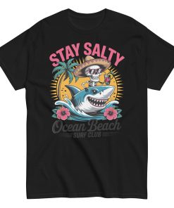 Stay Salty Ocean Beach Club Surf T-Shirt