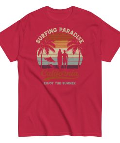 Surfing Paradise California T-shirt Surf Tee