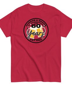 60th Birthday T-shirt Cheers & Beers to 60 Years T-shirt