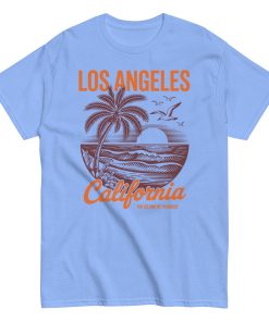 Los Angeles California Surfing Beach T-shirts
