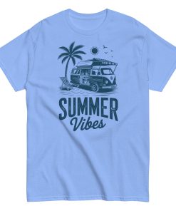 Summer Vibes Beach Surfing T-shirt