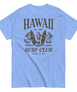 Retro Summer Hawaii Surf Club T-shirt