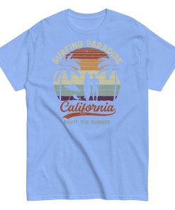 Surfing Paradise California T-shirt Surf Tee