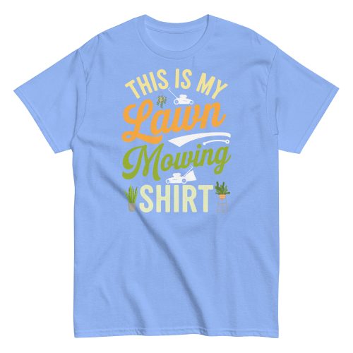 This Is My Lawn Mowing Shirt Gardening T-shirts