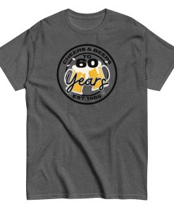 60th Birthday T-shirt Cheers & Beers to 60 Years T-shirt