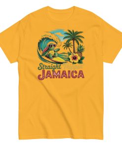 Jamaica Surf Turtle Tropical Beach Surfing T-shirts