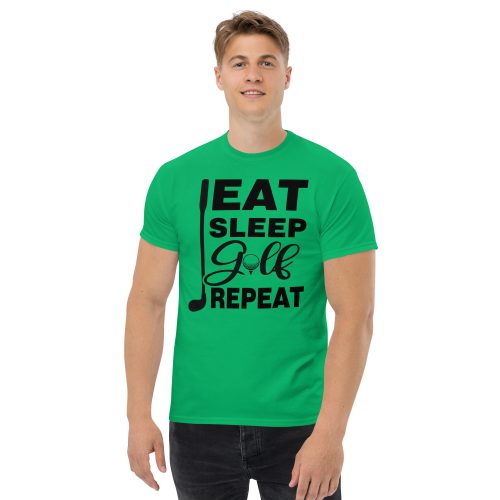 Eat Sleep Golf Repeat T-shirt