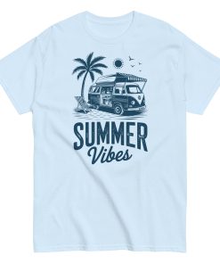 Summer Vibes Beach Surfing T-shirt