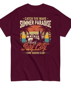 Summer Paradise Surf City T-shirt
