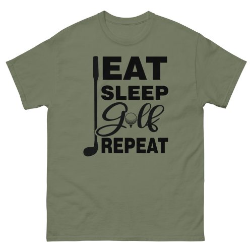 Eat Sleep Golf Repeat T-shirt