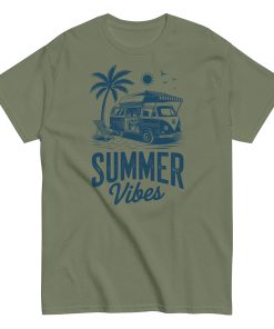 Summer Vibes Beach Surfing T-shirt