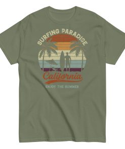 Surfing Paradise California T-shirt Surf Tee