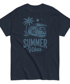Summer Vibes Beach Surfing T-shirt