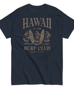 Retro Summer Hawaii Surf Club T-shirt