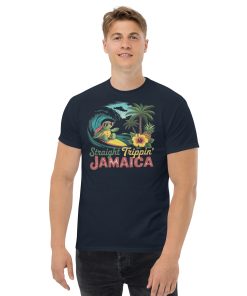 Jamaica Surf Turtle Tropical Beach Surfing T-shirts