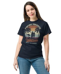 Surfing Paradise California T-shirt Surf Tee