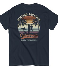 Surfing Paradise California T-shirt Surf Tee