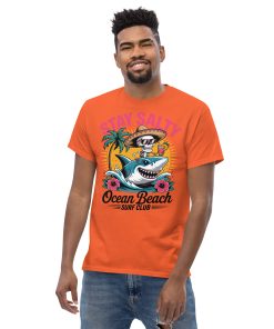 Stay Salty Ocean Beach Club Surf T-Shirt