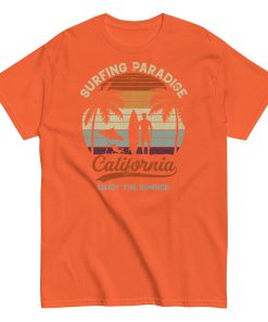 Surfing Paradise California T-shirt Surf Tee