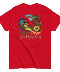 Jamaica Surf Turtle Tropical Beach Surfing T-shirts