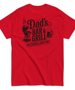 Dad’s Bar & Grill T-shirt For Dads BBQ